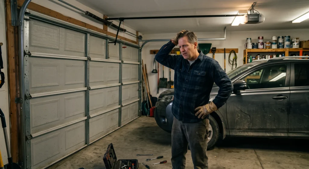 How to Fix a Noisy Garage Door