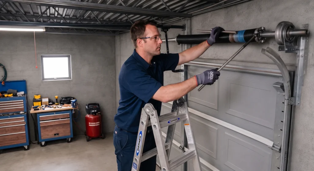 How Do Professionals Fix a Noisy Garage Door?