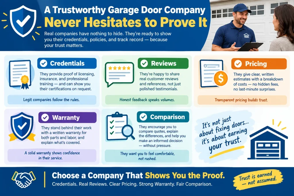 A Trustworthy Company Never Hesitates to Prove It