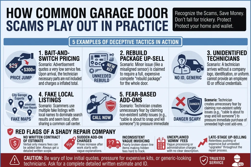 How These Scam Tactics Play Out in Practice